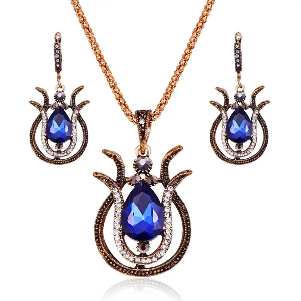 

Wholesale Plate Gold Stainless Steel Jewelry Sets For Women