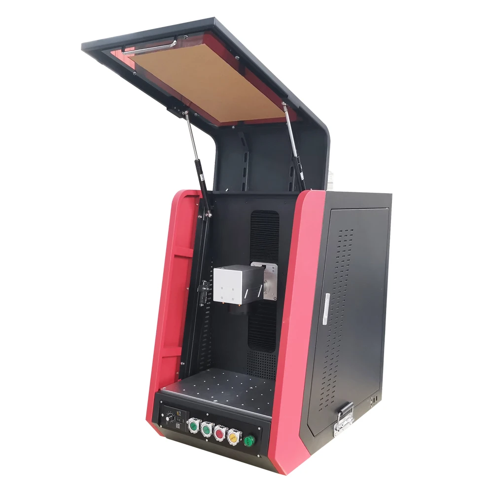 Anello chiuso Raycus Laser a fibra 20W marcatore Laser macchina per marcatura