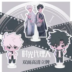 Anime Time Agent Cheng Xiaoshi Lu Guang Cosplay Acrylic Stand Figure Model Cartoon Desk Decor Accessories Fans Collection Gift