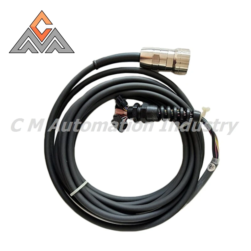 New SIEMENS Spiral Cable 24-pin Straight Cable With connector 26-pin Plug 6FX2007-1AC04 6FX2007-1AC14 6FX2007-1AE04