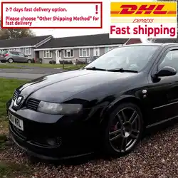 For SEAT LEON MK1 FR 1 M1 CUPRA R FRONT SPOILER BUMPER LIP Euro Spoiler Lip Universal 3 pcs Body Kit