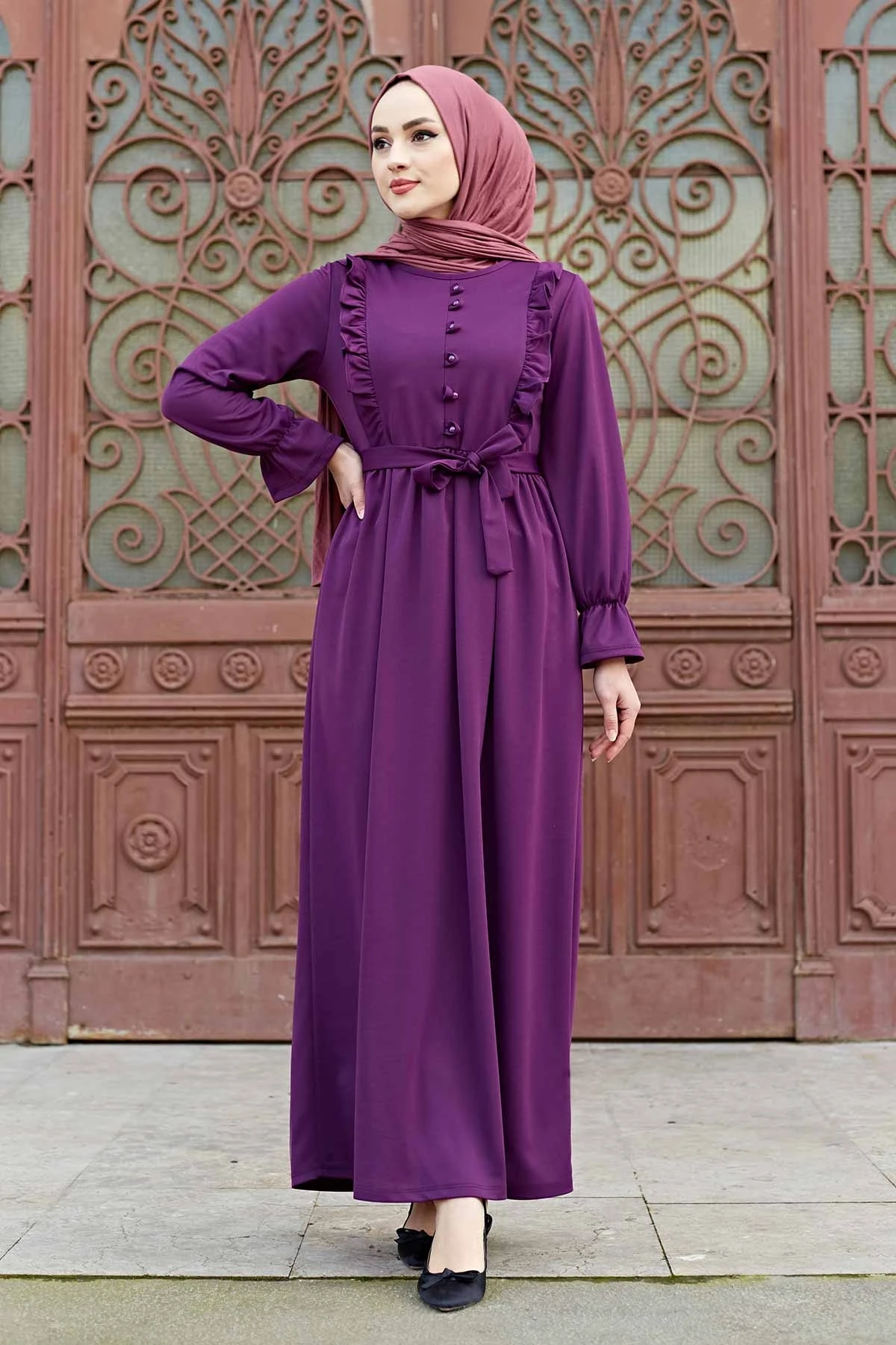 Abaya Long Muslim Women's Dress 2021 Islamic Clothes Turkey Dubai Abaya  kaftan dresses for women modest abayas for women