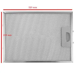 81476048 Filter For Hood 320x235 mm Cooker Hood Oil Filter Extractor Aspirator Grease Filter Kitchen Hood 32.0x23.5 cm TEKA DB-6