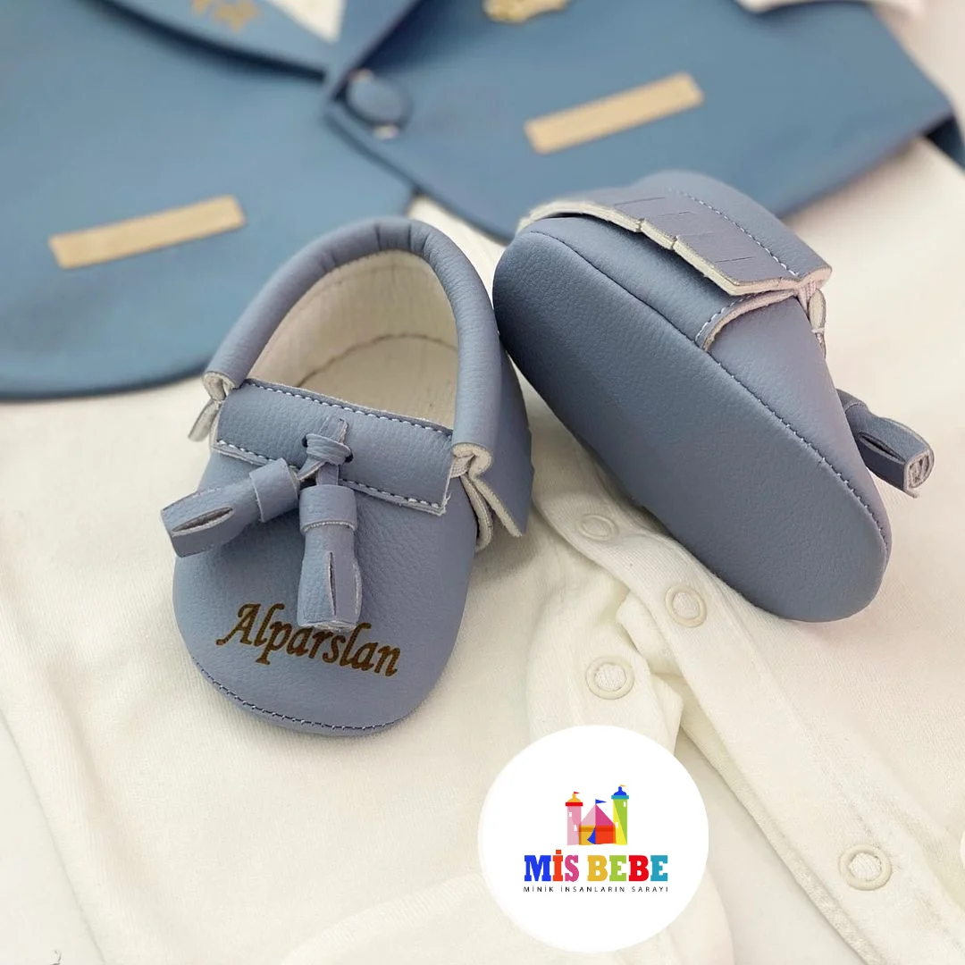 Sepatu Bayi Perempuan Laki-laki Personalisasi Sepatu Boks Lembut Katun Kualitas Mode Musim Dingin Kustom Musim Semi Kualitas Tinggi