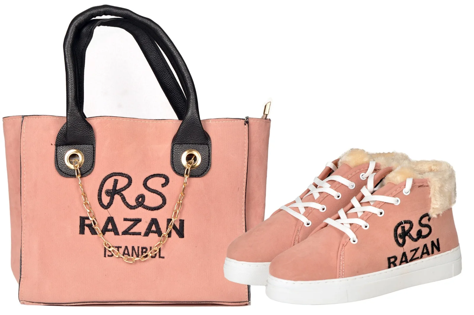 Art Shoes Women's Sneaker & Bag Combination