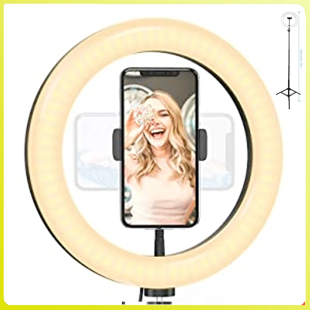 Led Ring Light Hoop Lights 12 Inch Powerful 3 Colors With Tripod 166cm Influencer Lighting Video Clip Free Shipping From Spain