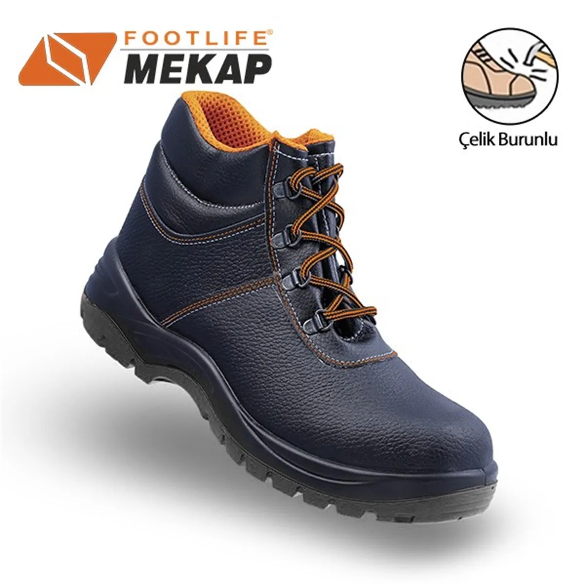 Mekap 023 R Leather S3 Work Safety Boots, safety shoes ,work shoes, work shoe , safety shoes, src , non-slip shoes, resistant