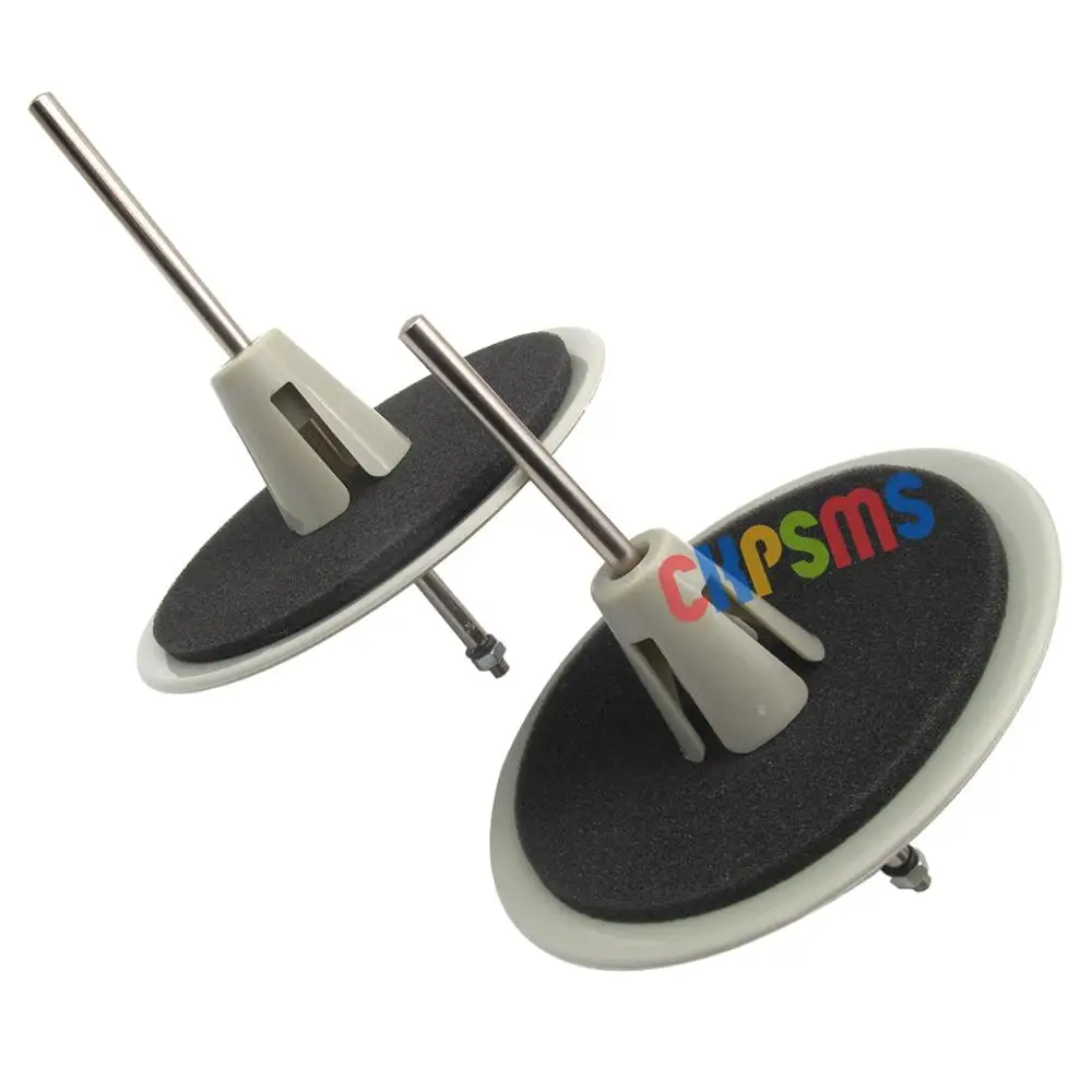 # F2-1 2 SET thread spool holders with the pipes through top for industrial sewing machine thread stand