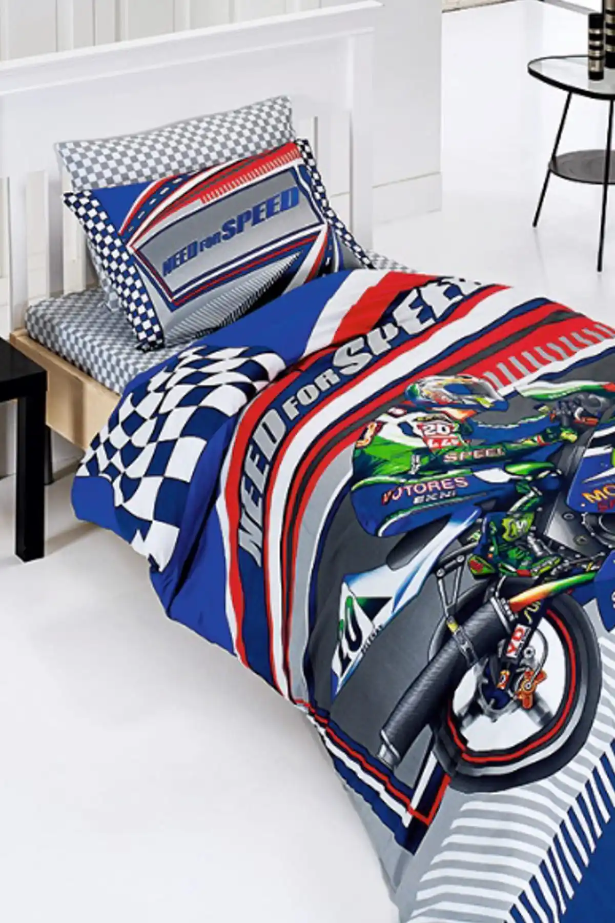 Single Double Quilt Cover Set-Motores