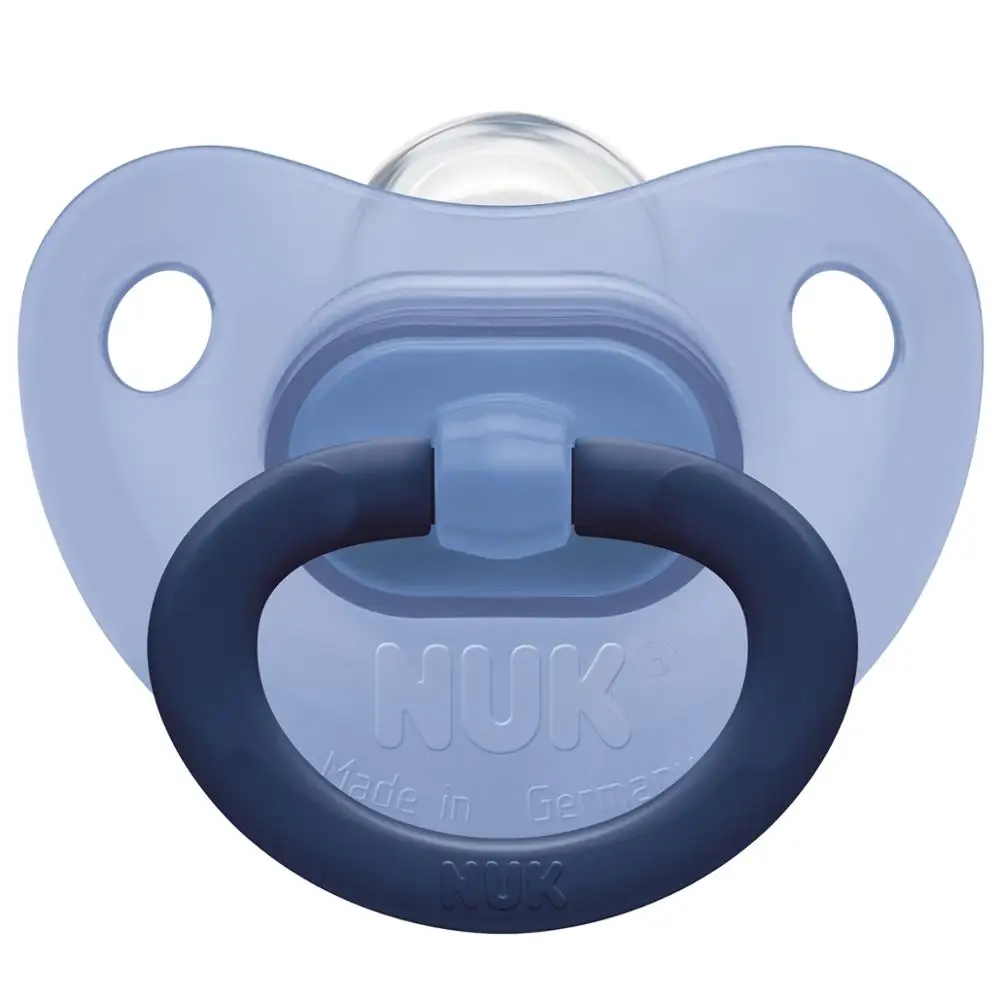 

Nuk Fashion Silicone Pacifier 0-6 Month baby infant boy girl breast supply soft silicone orthodontic Nuk pacifier nipple sleep s