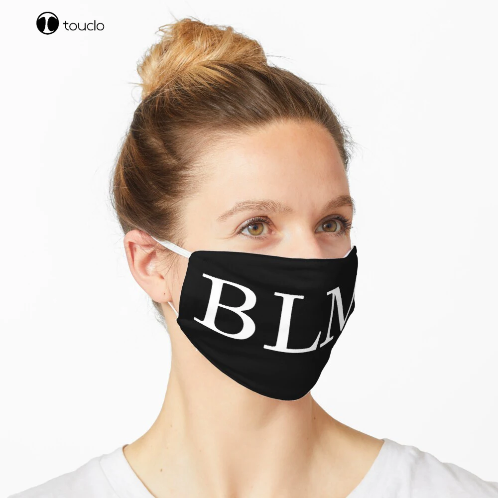 Black Lives Matter * BLM Mask maschera per il viso filtro tascabile panno riutilizzabile lavabile