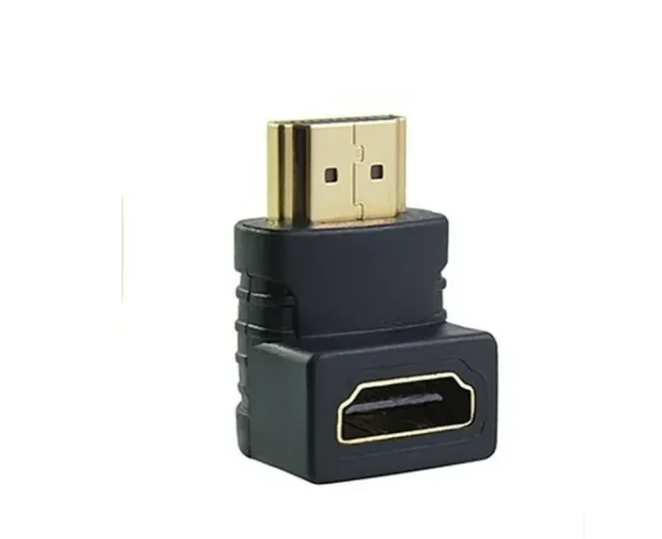 Hdmi 90 Degree In L Male X Female 1.4 P/ Tv Adapter Parede21