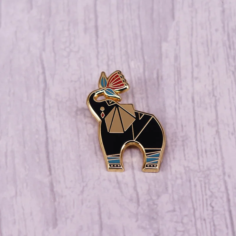 Good Luck Elephant Hard Enamel Pin Gift image 4