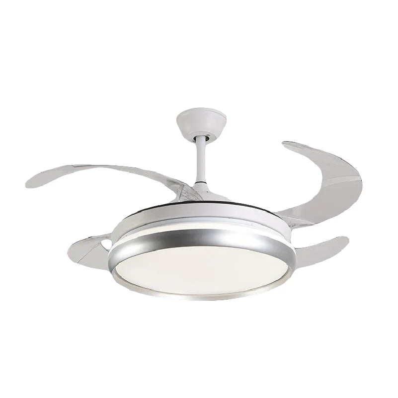 Ceiling fan light, 400 cm diameter LED light, 72 W, with 3 different colors of light, white light, warm, and yellow