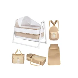 5 piece Set Basket Cradle Care Bag Bottom Opening Kangaroo Girl Boy Baby Accessories Child Bed Mother Child Supplies Sofa