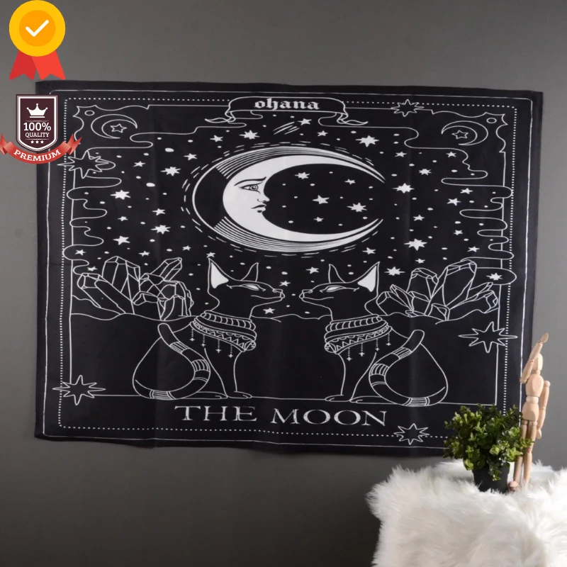 Moon Cat Wall Cover 2021 Wall decor Picture Canvas home decoration accessories decor Paintings Wall stickers kitchen one piece