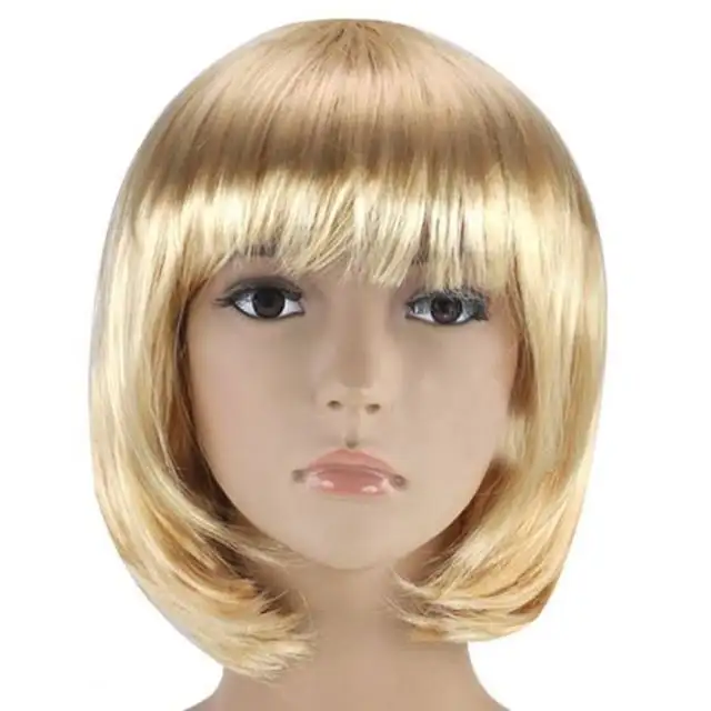 Platinum Party Wig Stubby Hair 441252657