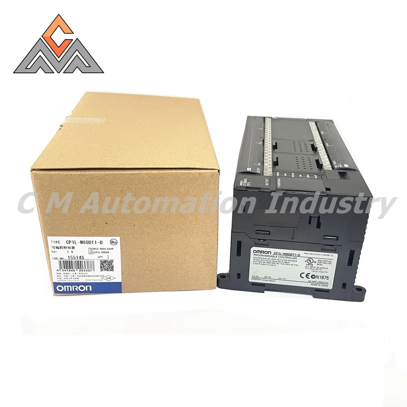 O mron Contrôleur Programmable De PLC CP1L-M20DT1-D CP1L-M14DT1-D CP1L-M10DT1-D CP1L-M30DT1-D CP1L-M40DT1-D CP1L-M60DT1-D