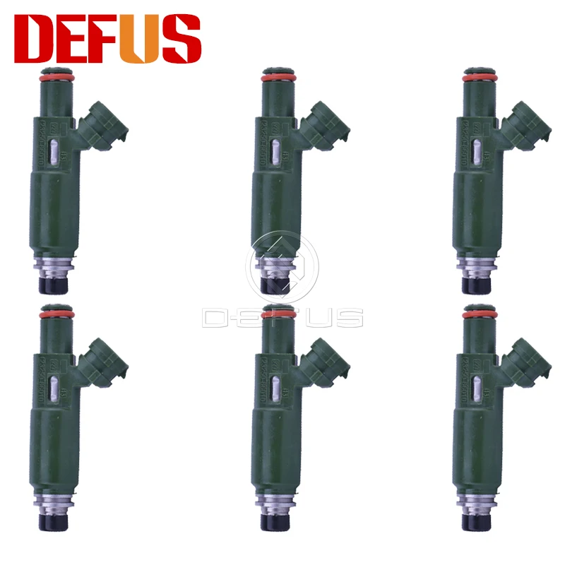 6x Fuel Injector for Toyota Landcruiser 1FZ-FE FZJ78 79 105 93-03 23250-66010 2320966010 Auto Parts Car Engine Nozzle Injection