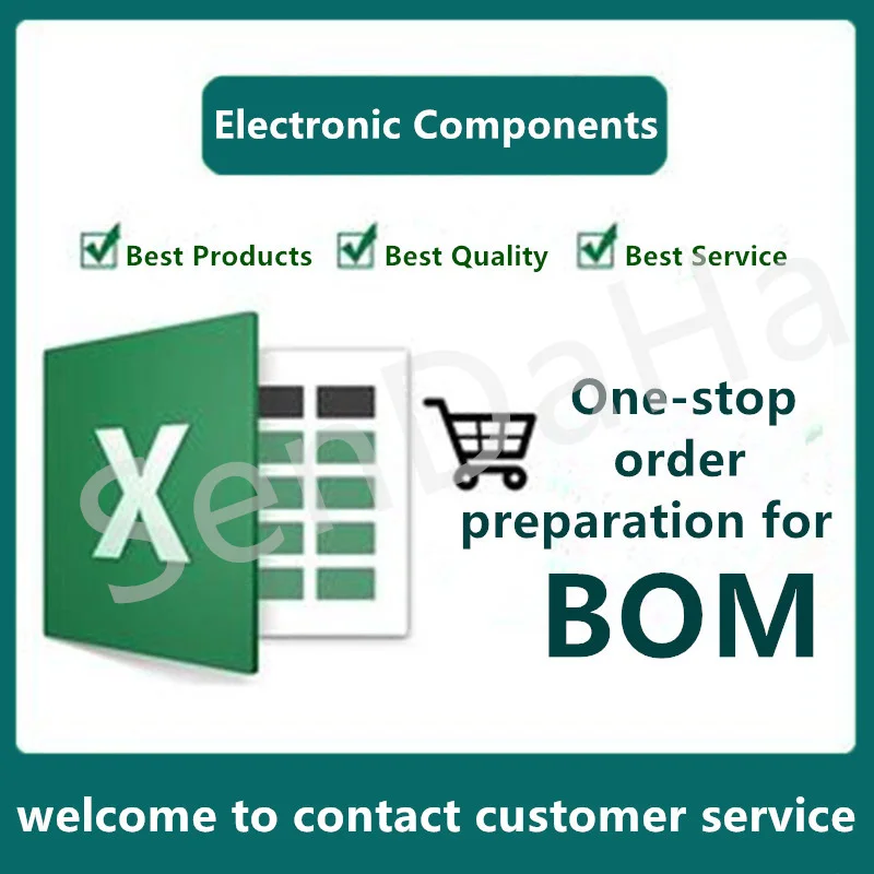 

Electronic components BOM form one-stop preparation order service.