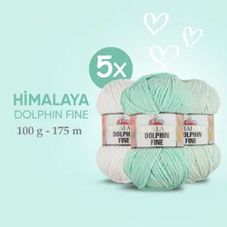 Himalaya Dolphin Fine 5 LOT/BALLS Amigurumi Knitting Crochet Yarn 100 g Super Bulky Thick Soft Velure Velvet Chenille Wool Baby