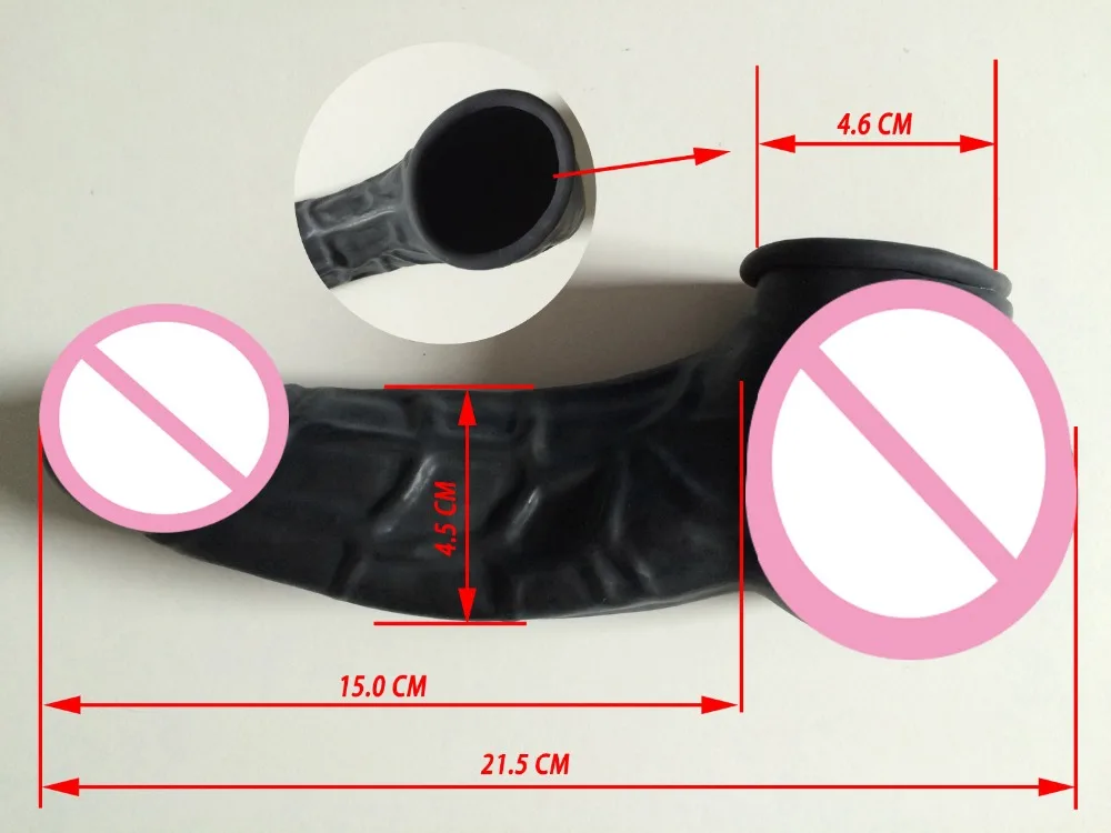 Latex Penis Schede Bal Condoom Broek Accessoires