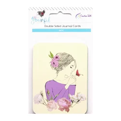 Kreatywna ścieżka karton dziennikarstwo karty dwustronny nadruk DIY rzemiosło Scrapbooking projekt Album Journal Card upiększeń