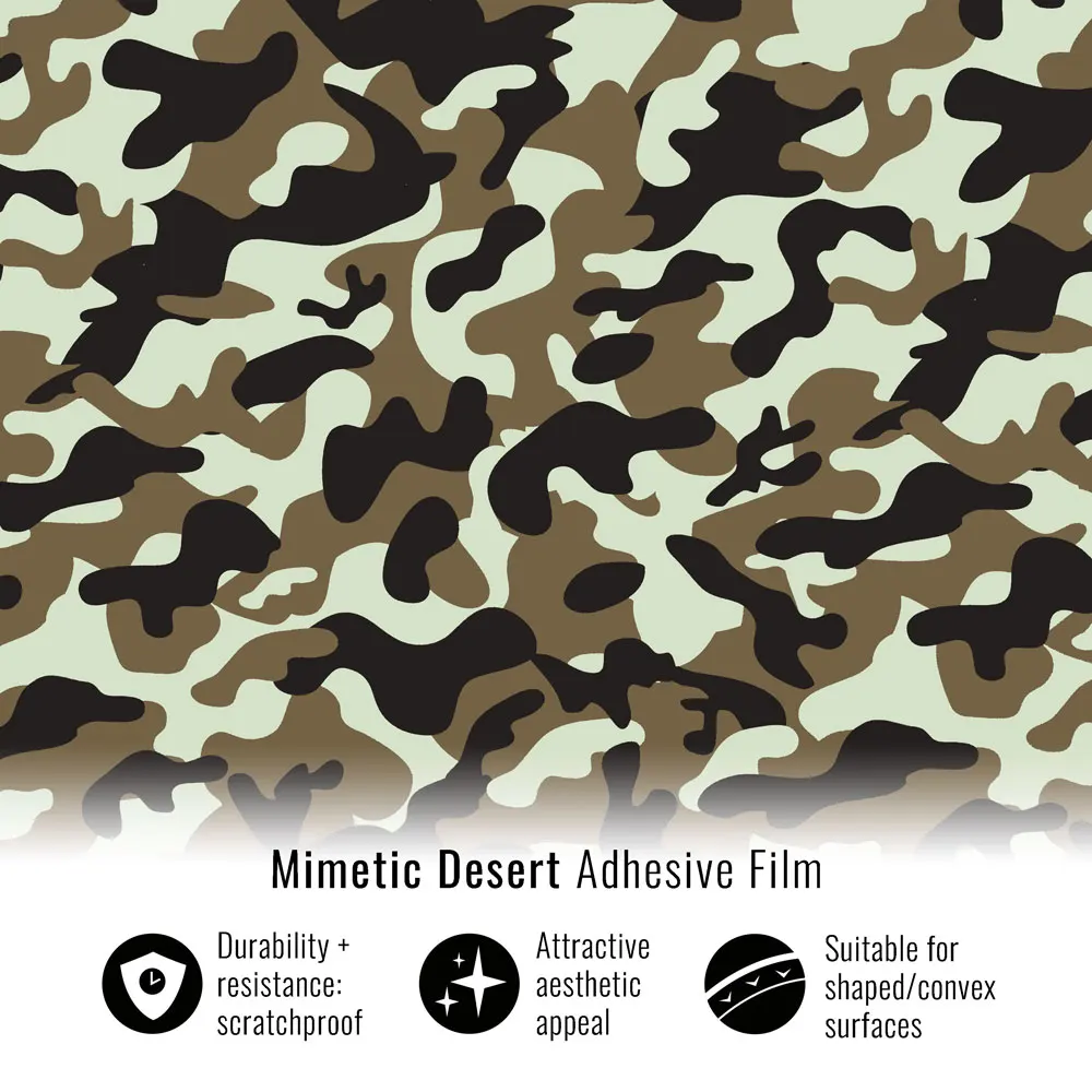 Adhesive film for Car Wrapping, Mimetic Desert