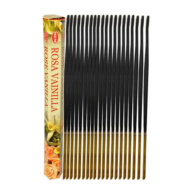 Rose Vanilla Scented 20 Stick Incense-Rose Vanilla