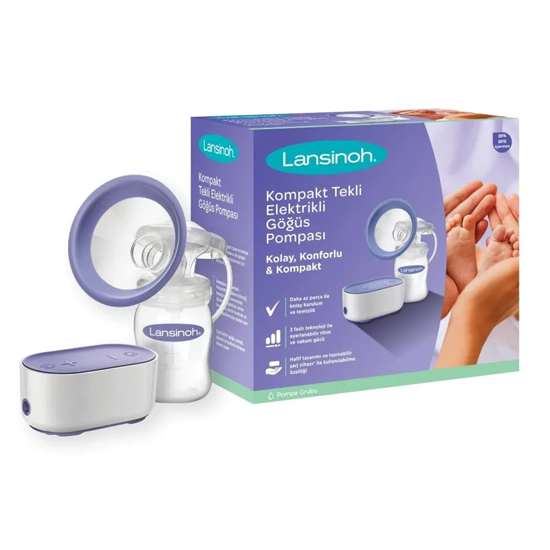 Lansinoh compact single electric breast pump