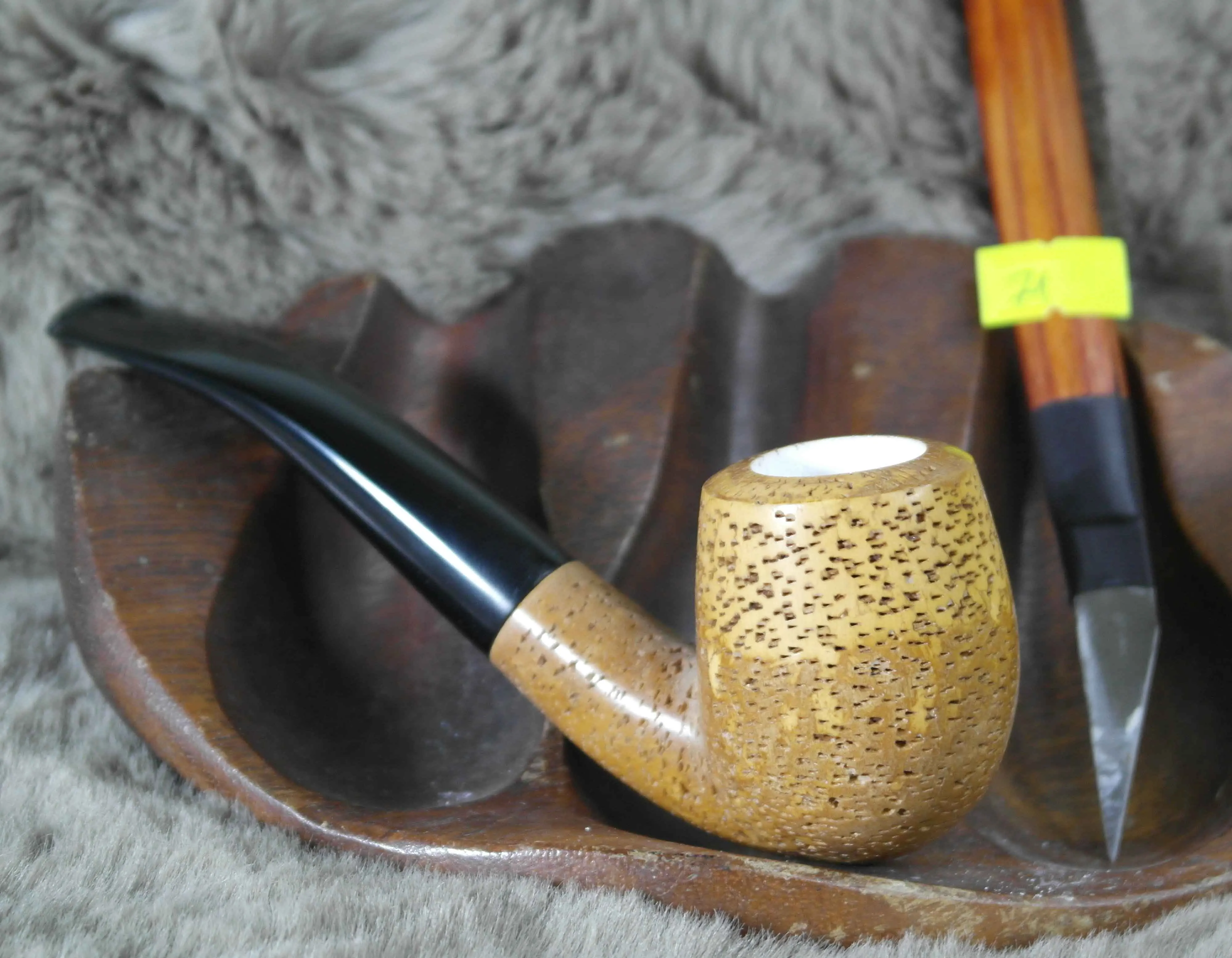 Handmade Block Meerschaum Pipe