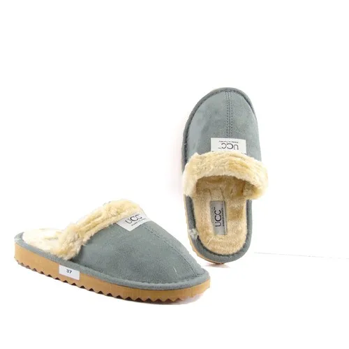 Ucc Albiterlik Ucc Eva Outsole Indoor Female Winter Home Slippers Smoked