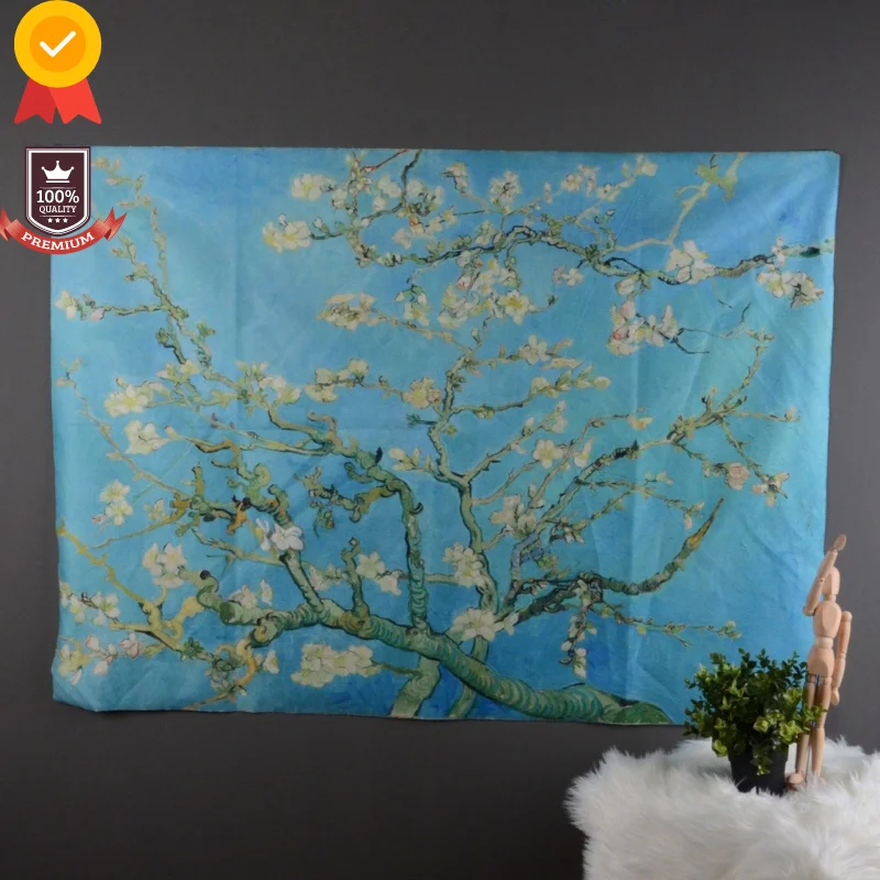 Almond Tree Wall Cover home decoration accessories decor Paintings Wall stickers For home vintage posters Picture Canvas