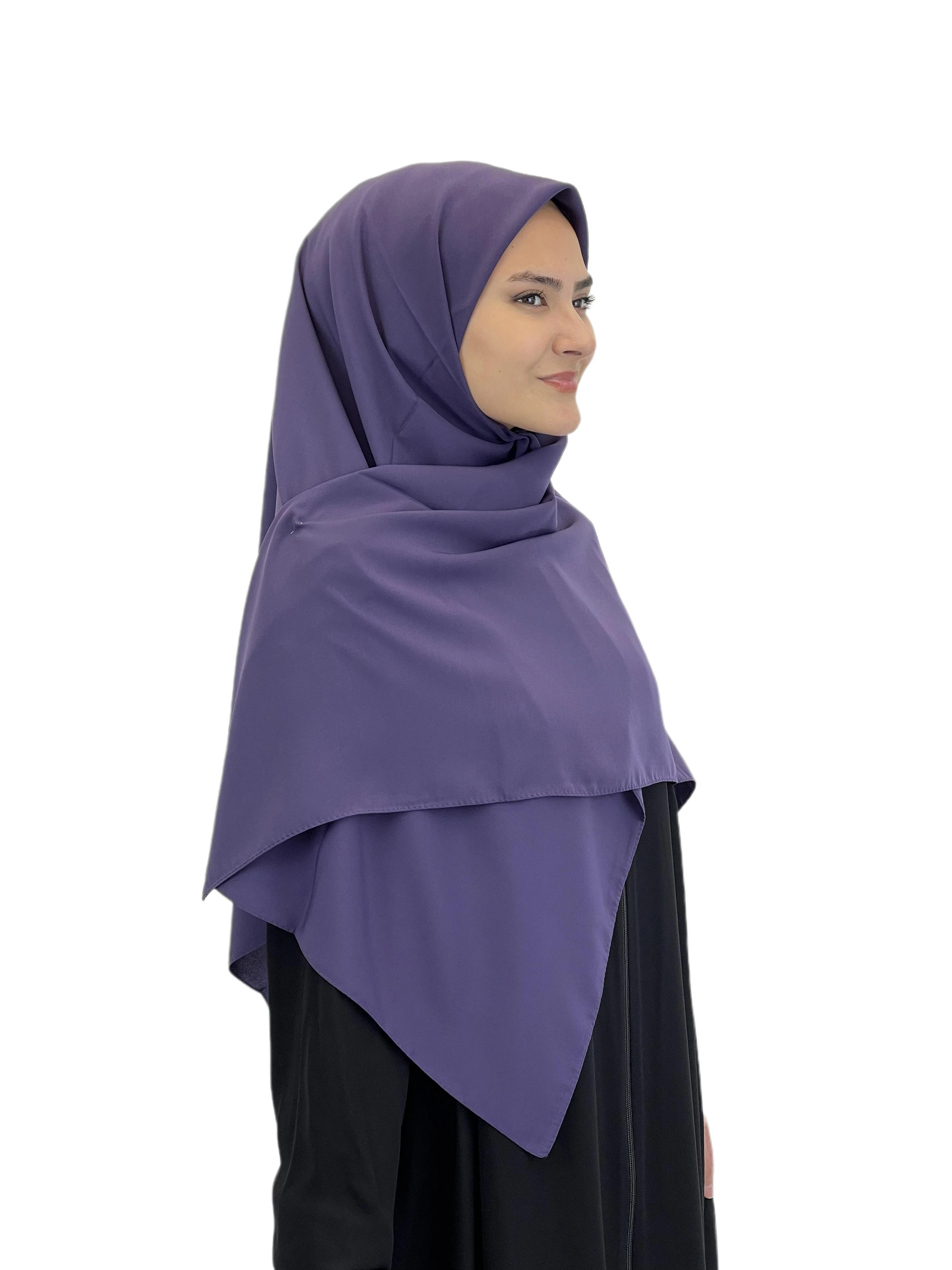 Hijab di seta Medine di lusso, foulard per donna, sciarpa antirughe e morbida, appositamente realizzato per donne musulmane, in vendita