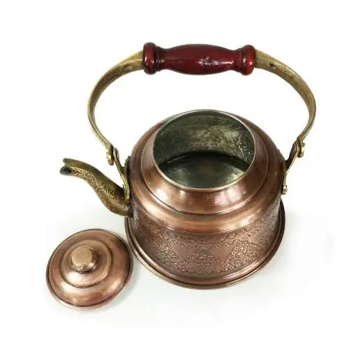 Traditional Turkish Arab Persian Handmade Teapot Teapot Anatole Maras Stapler Handwork Copper Teapot teapot broach blooming tea tea gift blooming tea  portable tea cup with strainer sake tibetan tea pot чай gl