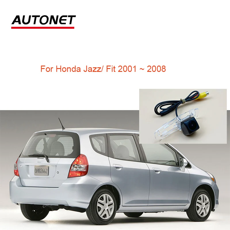 Autonet 1280*720P fisheye Rear view camera For honda Jazz Fit 2001 2002 2003 2004 2005 2006 2007 2008 housing mount kits/reverse