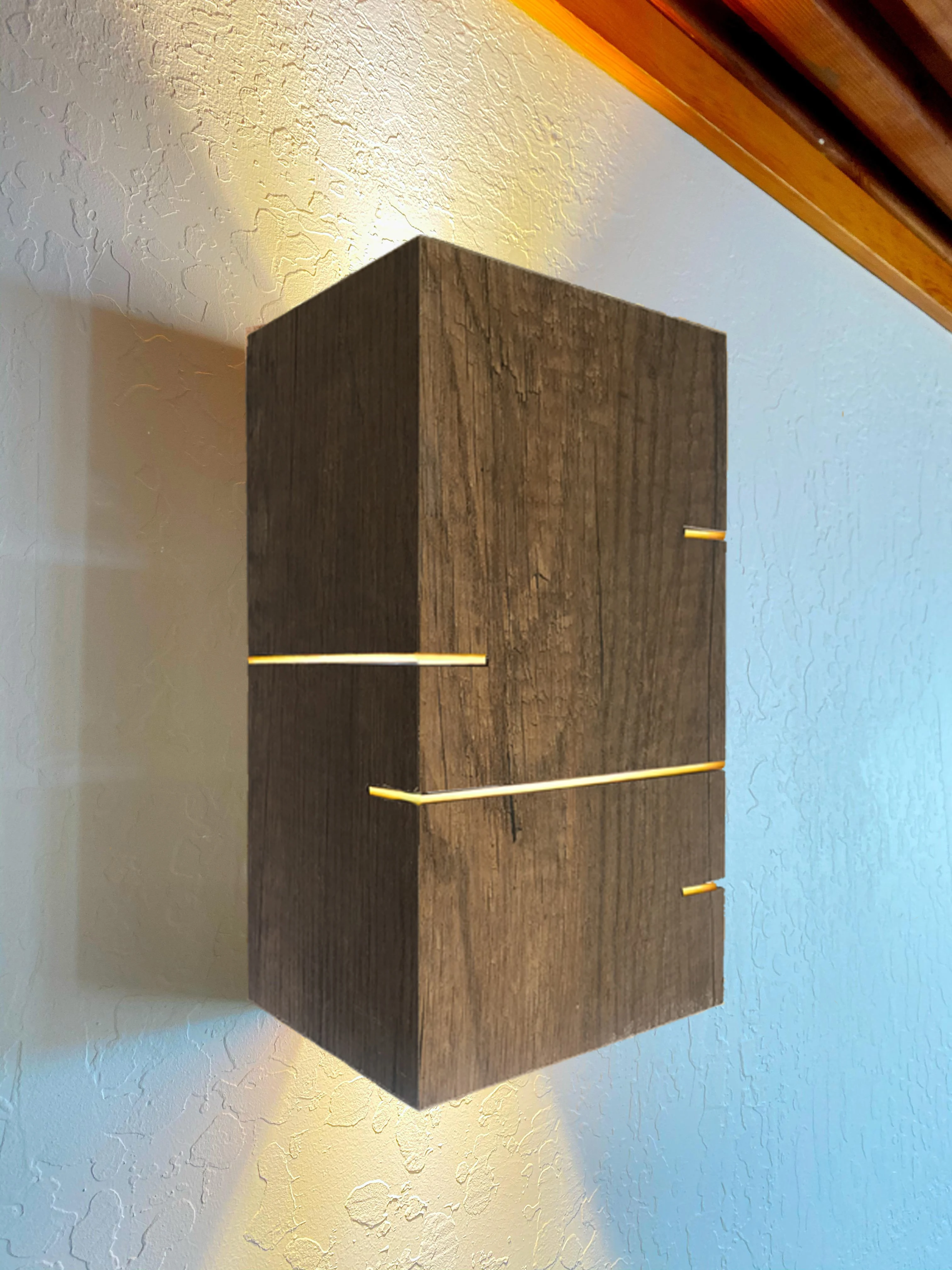 Wood Wall Lamp Sconce Dark Brown Decorative Design Lighting Home Office Restaurant Hotel Various Uses indoor lighting