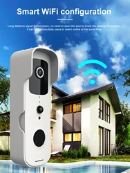 Mini Waterproof to Doorbell, Wireless Connection, Ultra-low Power, Remote Active Awakening, Quick Start Motion Detection