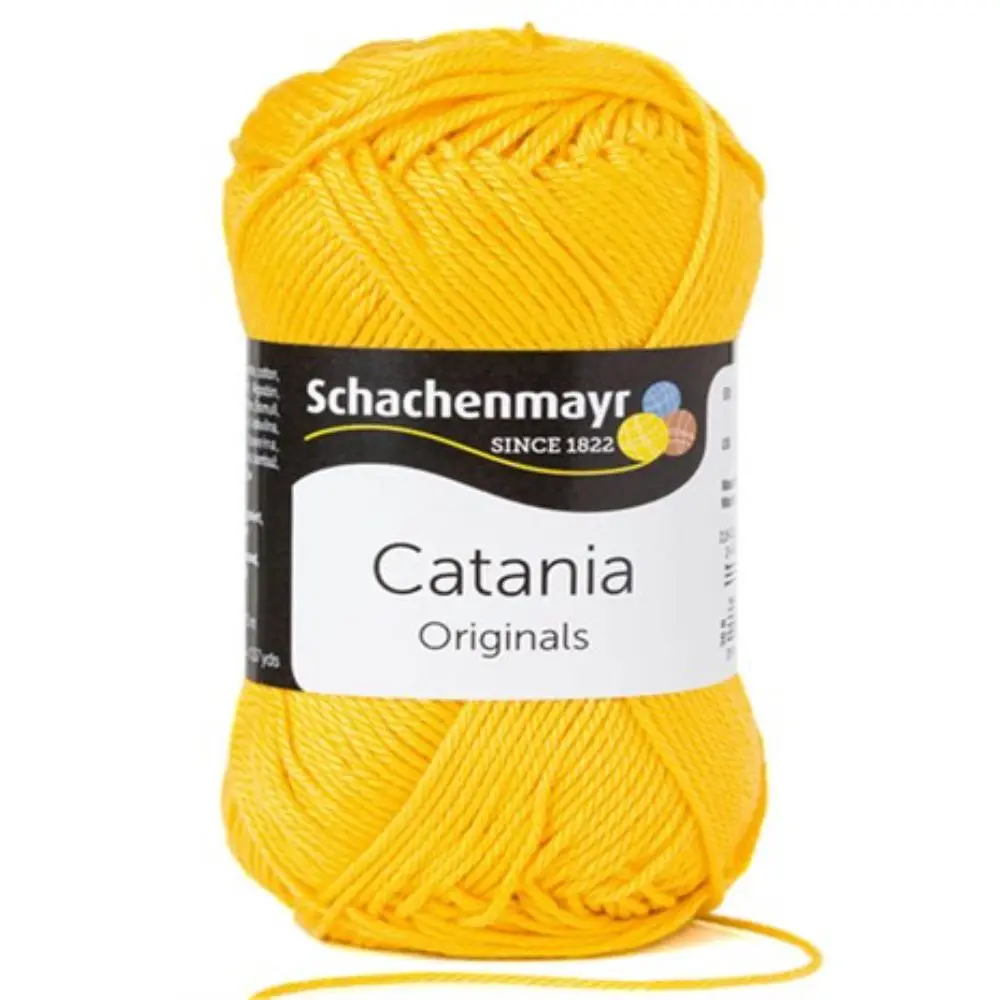 1 Pack ( 5 Balls ) Schachenmayr Catania %100 Cotton Yarn (1 Ball: 50 Gram) Hand Knitting Wool Amigurumi Blanket Crochet Tool Kit