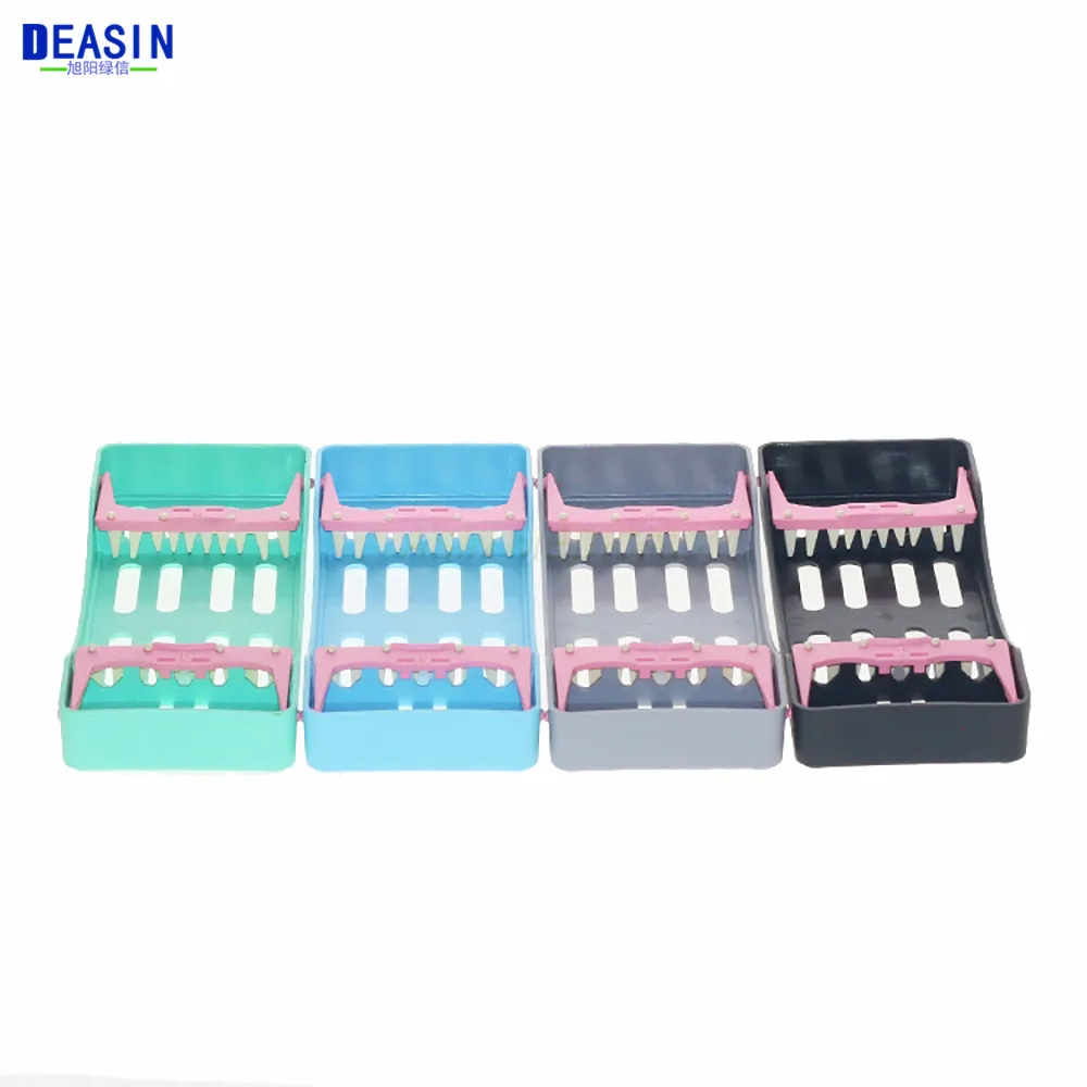 1 pc Dental Hight Quality Arrival 3/5/10 Holders 135℃ Plastic Sterilization Box Autoclavable Instrument Tools