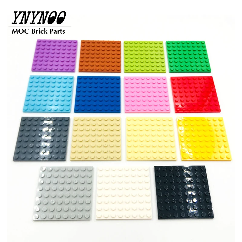 Compatible Assembles Particles 41539 8x8 base board Building Blocks Thin Figures Bricks Parts DIY Educational Tech Parts Toys