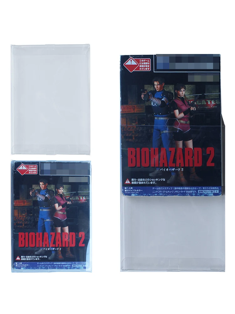 Box Protector For GameCube Japanese Games CIB Complete In Box Single Disc Standard Size Clear Case