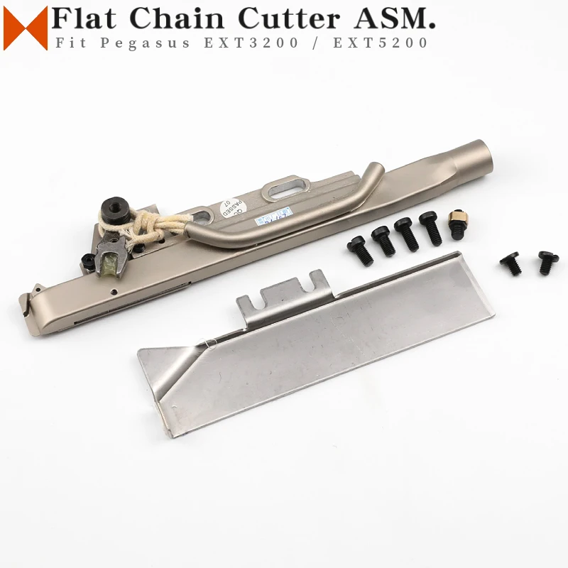 KH-308100B-91Y Flat Type Pneumatic Side Chain Cutter ASM. For Pegasus EXT3200 EXT5200 Overlock Sewing Machine Trimmer KH021B