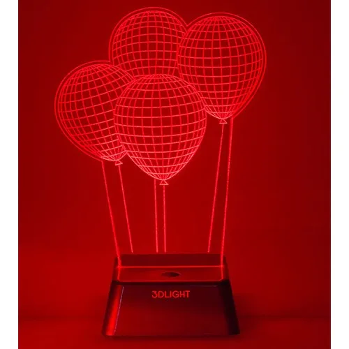 3D Light Flying Balloon 3D Lamp