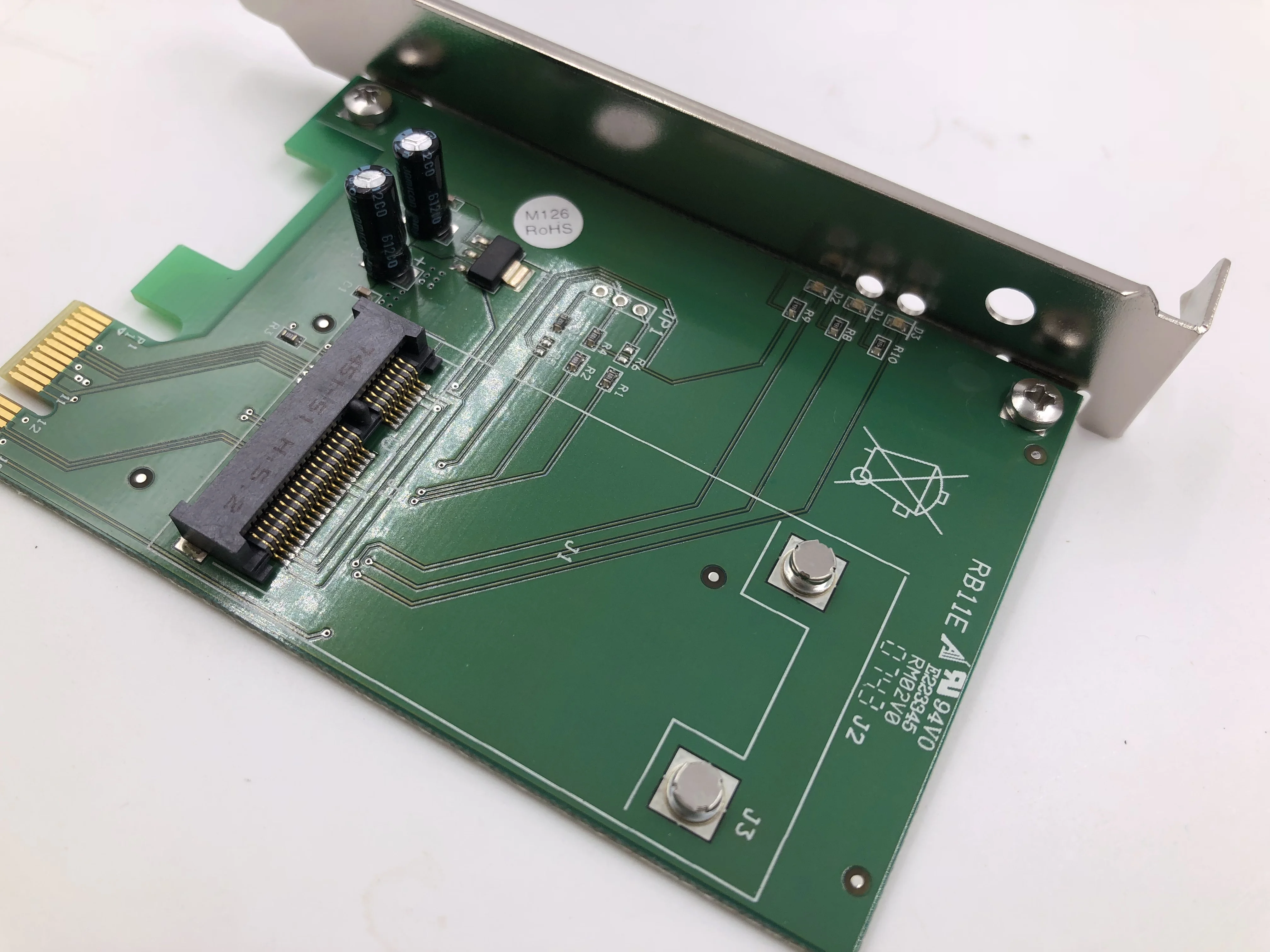 MikroTik RouterBOARD RB11e adapter mPCIe do PCIe