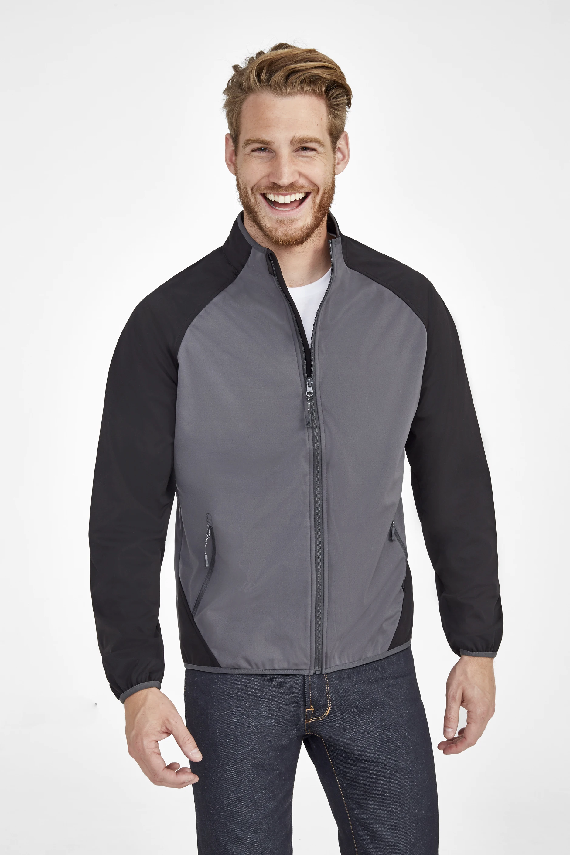 Men's SoftShell jacket Bicolor model Rollings Men