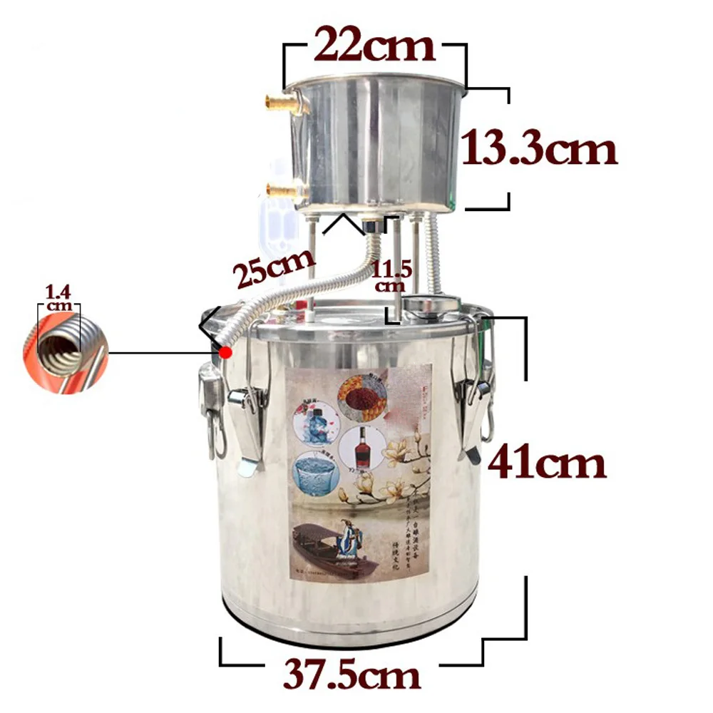 Home Distilled Water Machine Home Alcohol Making Machine