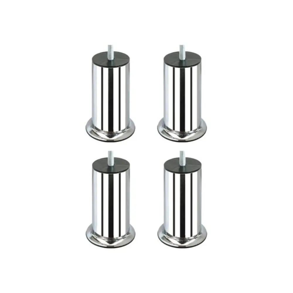 

4pcs 12 cm Plinth Sofa Sofa Coffee Table Leg stainless Chrome plinth leg, sofa leg, furniture leg, sofa leg Foot Support Wood