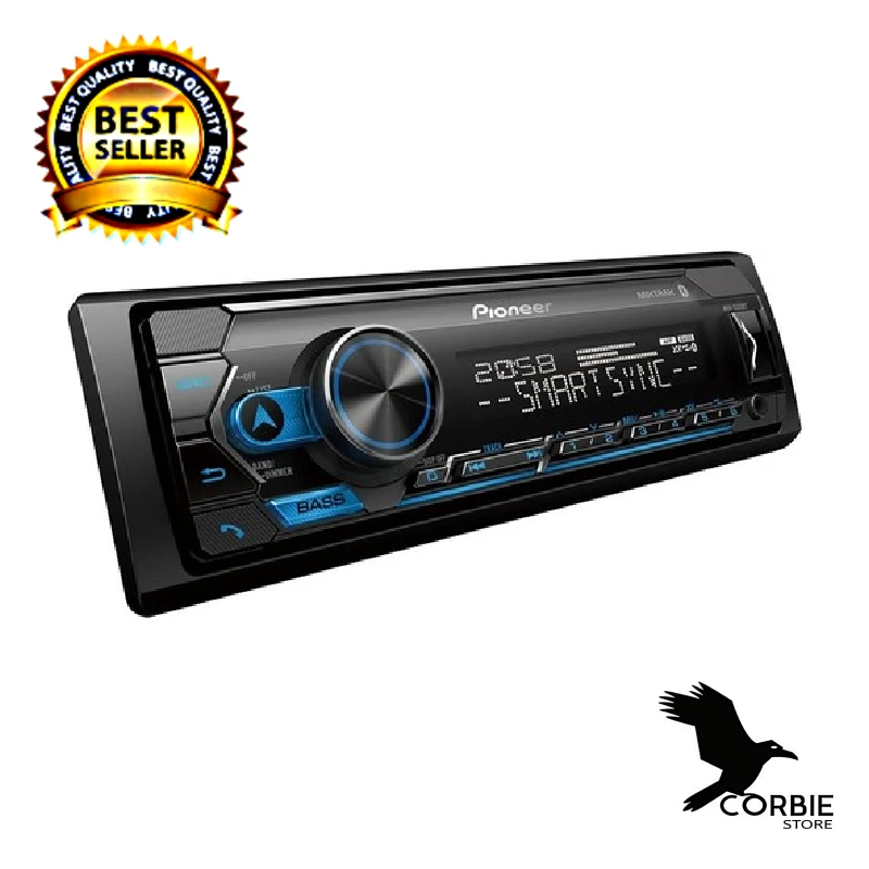 Pioneer MVH-S325BT Bluetooth lu Oto Teyp Araba Araç Otomobil Radyo Ses