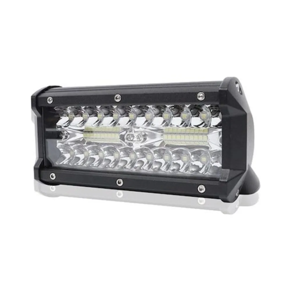 Kgn Tepe Led Bar Off Road 12-24v 17cm Three Rows White Light 120w Vehicle Beacon Off Road Lamp High Light